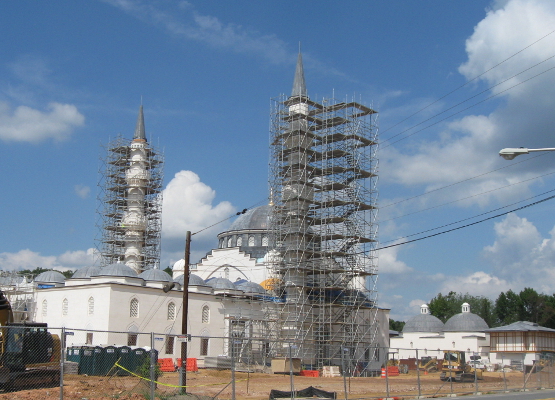 Mosque side view